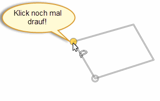 Lasso-Auswahl: erste Ankerpunkte