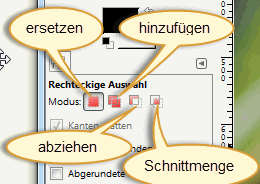 Auswahl-Modi