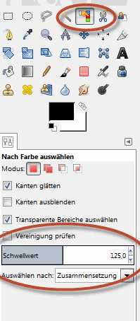 Auswahl nach Farbe