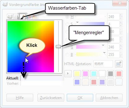 Farbwahl Title