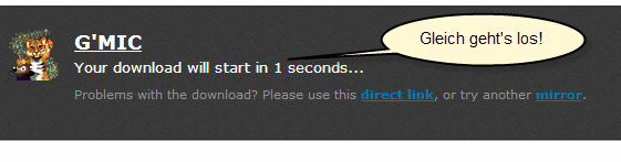 Download startet in ... Title