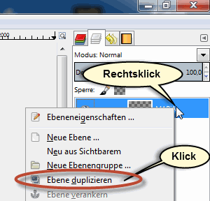 Ebene duplizieren Title