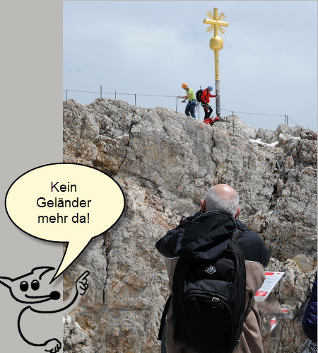 Berg ohne Geländer Title